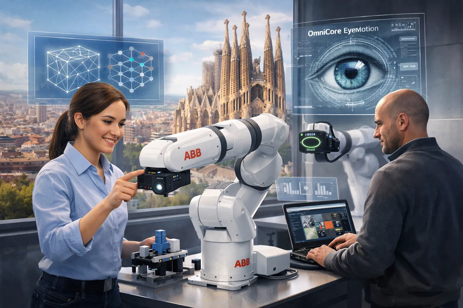cover for ABB Robotics facilita el entrenamiento y optimización de aplicaciones robóticas con IA