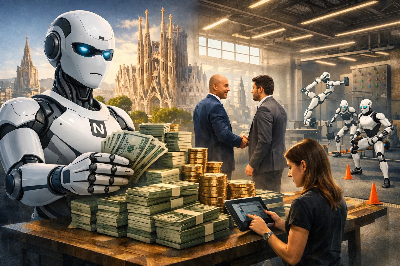 cover for Neura Robotics recibe inversión de US$1.400M y abre gimnasios para entrenar robots